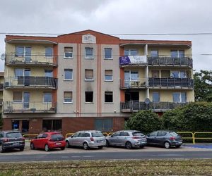 Budynek przy ul. Lubickiej po pożarze