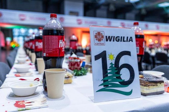Wigilia dla potrzebujących w Poznaniu na MTP