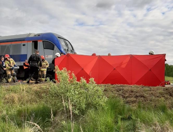 Makabryczny wypadek na torach w Martianach