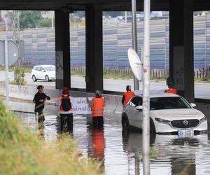 Warszawa zalana po burzy