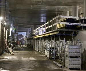 Ekipa „Super Expresu” na budowie ostatniego odcinka linii metra M2. Pod Bemowem praca wre