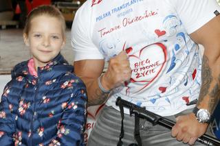 Maja Oświecińska z ojcem Tomaszem Oświecińskim 