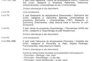 3 Komunikacja miejska podczas DOZ Maraton Łódź 2017