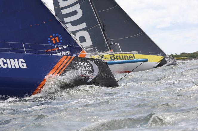 Start ostatniego etapu Volvo Ocean Race 2017/18