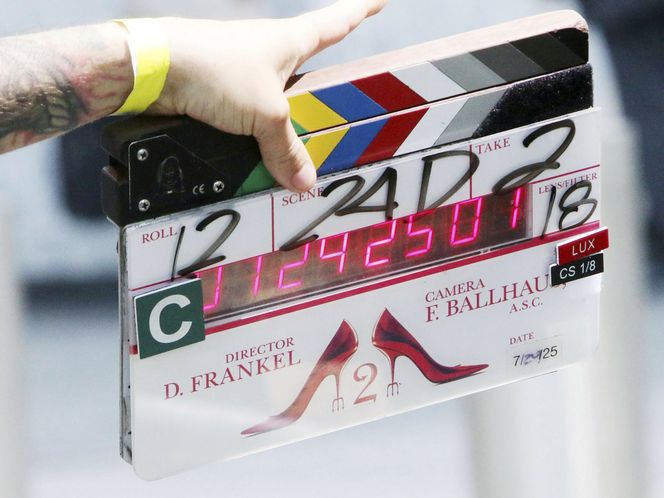 Na planie filmu Devil Wears Prada 2