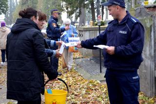 Stop złodziejom grasującym na cmentarzach! Policja ma na nich sposób [ZDJĘCIA]