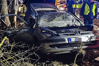 Wypadek śmiertelny w Obicach koło Kielc