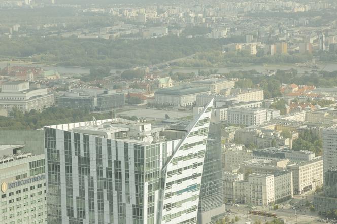 Varso Tower już gotowe. Niesamowita panorama na Warszawę