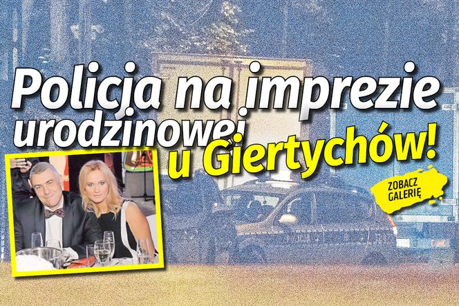 Policja u Giertychów
