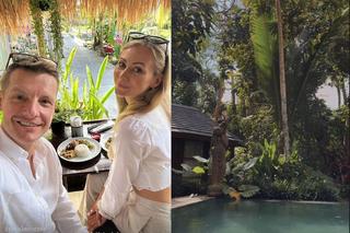 Rafał Mroczek w podróży poślubnej