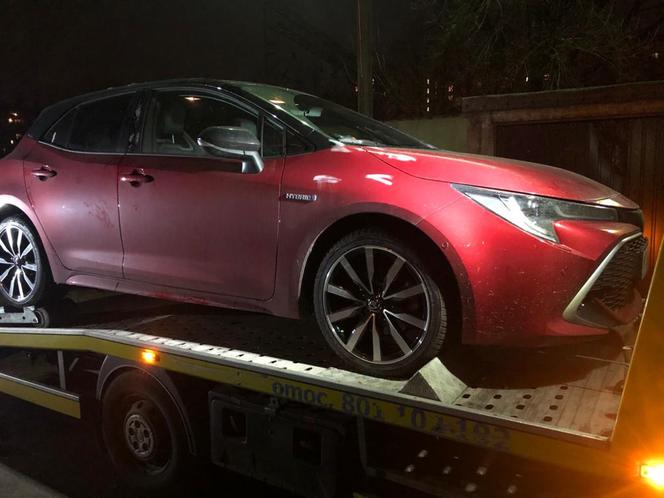 Odzyskali auto chwilę po kradzieży