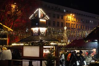 Poznań na wieczór przed Wigilią