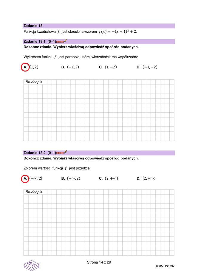 Matura próbna 2023: Matematyka. Oficjalne odpowiedzi CKE