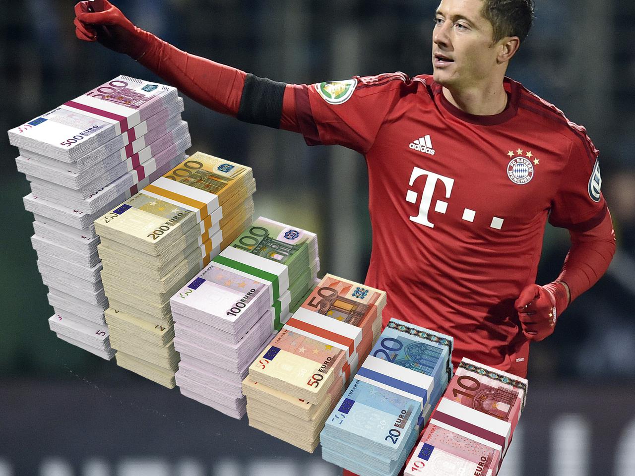 Lewandowski zarobi 100 mln euro