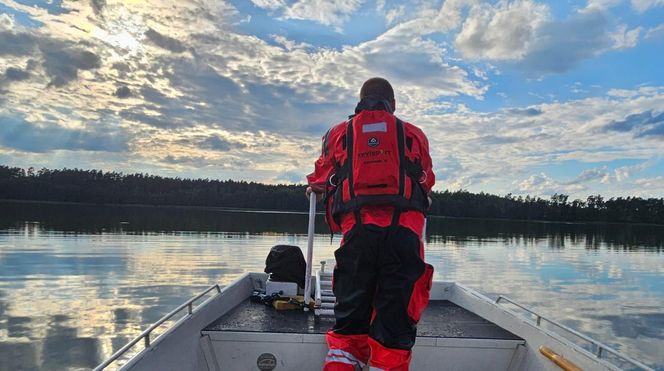 Tragiczny finał wędkowania na jeziorze Omulew