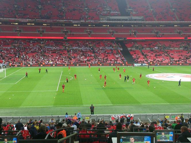 Anglia - Polska, Wembley przed meczem