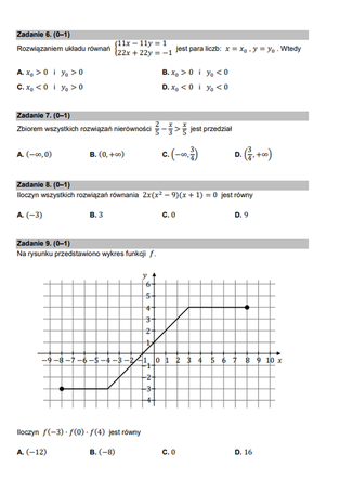 matura 2022 matematyka