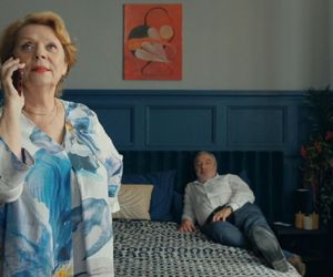 Barwy szczęścia, odcinek 3121. Józefina (Elżbieta Jarosik), Andrzej (Leon Charewicz)