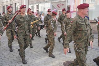 MSPO 2025. Parada Orkiestry Wojskowej w Kielcach