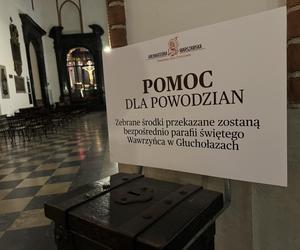 Pomoc dla powodzian w Archikatedrze Warszawskiej
