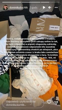 M jak miłość. Zakupy Dominiki Kachlik (Franka)
