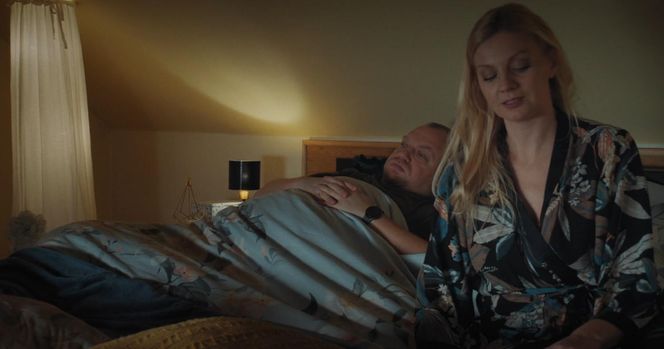 M jak miłość odc. 1870. Tadeusz (Bartłomiej Nowosielski), Jagoda (Katarzyna Kołeczek)