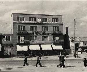 Białystok zniszczony po II wojnie światowej