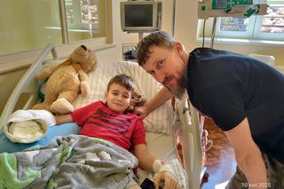 12-letni Arek dziękuje chirurgom z Gliwic. Lekarze przyszyli moje paluszki