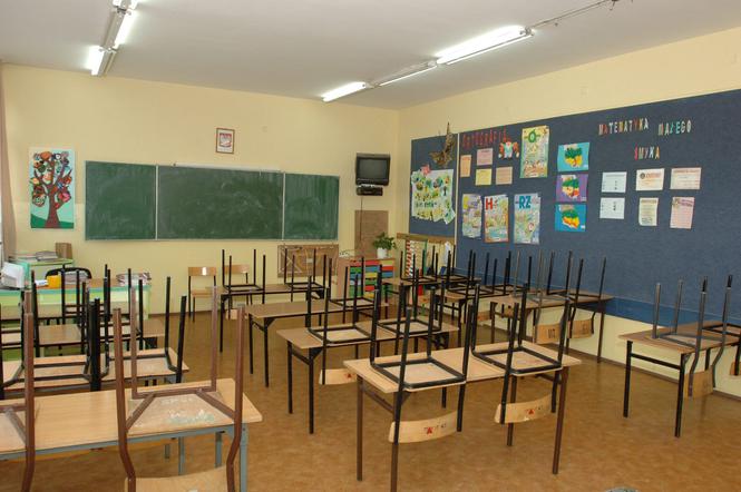 szkoła klasa nauczyciel dzieci strajk lekcja uczeń uczniowie podstawówka