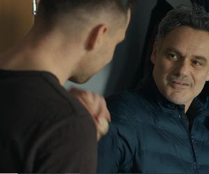 Barwy szczęścia, odcinek 3188. Darek (Andrzej Niemyt), Karol (Jan Wieczorkowski)