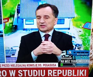 Zbigniew Ziobro pojawił się w piątek rano na żywo w TV Republika