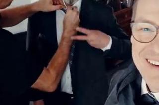 M jak miłość na planie: Piotrek (Marcin Mroczek), Werner (Jacek Kopczyński)