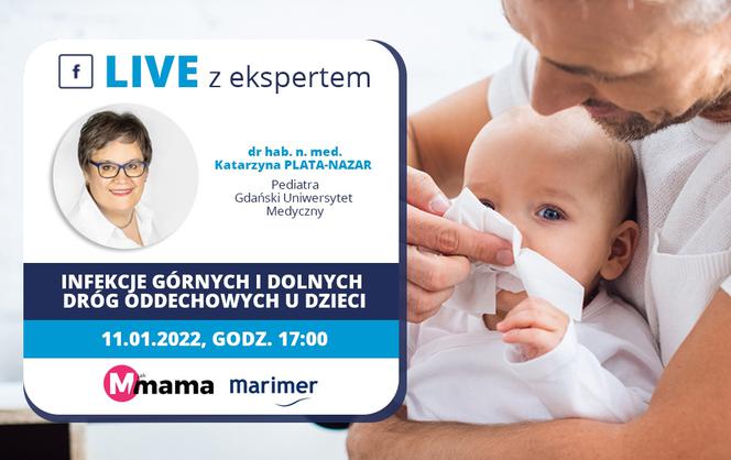 Webinar: Infekcje górnych i dolnych dróg oddechowych u dzieci. Zapisy na wydarzenie!