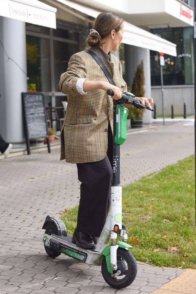 Katarzyna Herman gna bez kasku