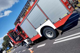 Czołowe zderzenie motocyklistów w Kargowej