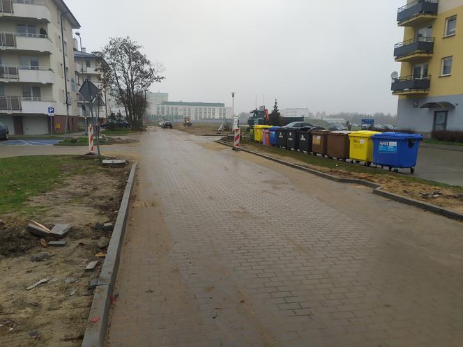 Kończy się remont ulicy Gospodarczej w Siedlcach