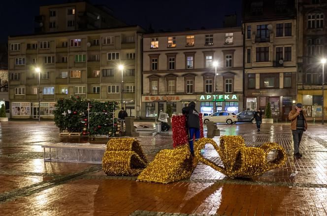 Bytom i iluminacje świąteczne 