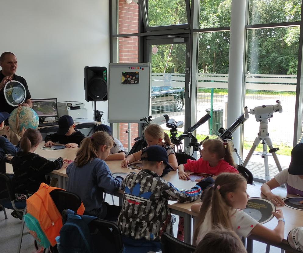 Zajęcia dla dzieci w obserwatorium cieszą się sporym powodzeniem