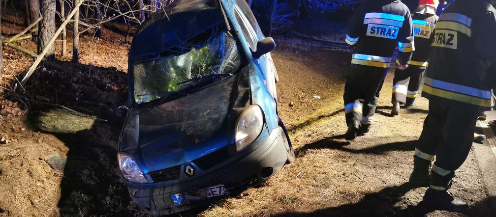 Wypadek w miejscowości Karczmy