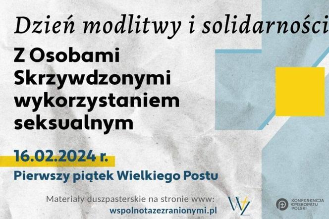 Dzień Modlitwy i Solidarności z osobami skrzydzwonymi wykorzystaniem seksualnym