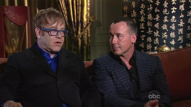 Elton John, David Furnish