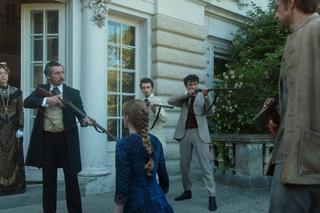 Matylda odc. 6. Matylda (Maria Kowalska), Michał (Karol Nowiński),Maurycy Rubin (Mirosław Haniszewski),Helena Różańska (Małgorzata Buczkowska)