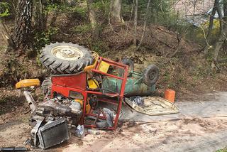 Jeden mężczyzna PRZYGNIECIONY przez traktor, drugi przez ciągnik! HORROR na Sądecczyźnie