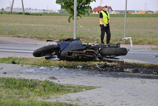 Tragedia w Ożarowie Mazowieckim. Motocyklista zginął na miejscu