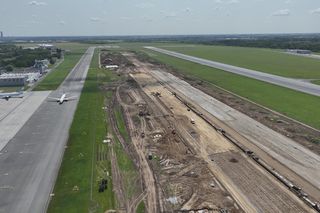 Port lotniczy we Wrocławiu jak jeden wielki plac budowy. Kiedy zostanie zamknięty?