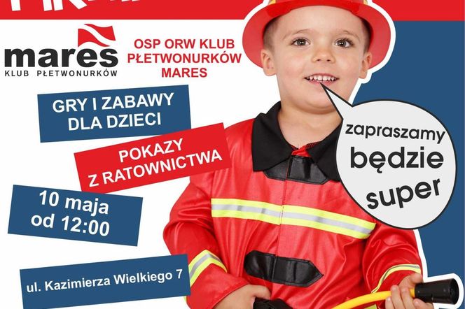 Strażacy i nurkowie zapraszają w sobotę na piknik w centrum Koszalina