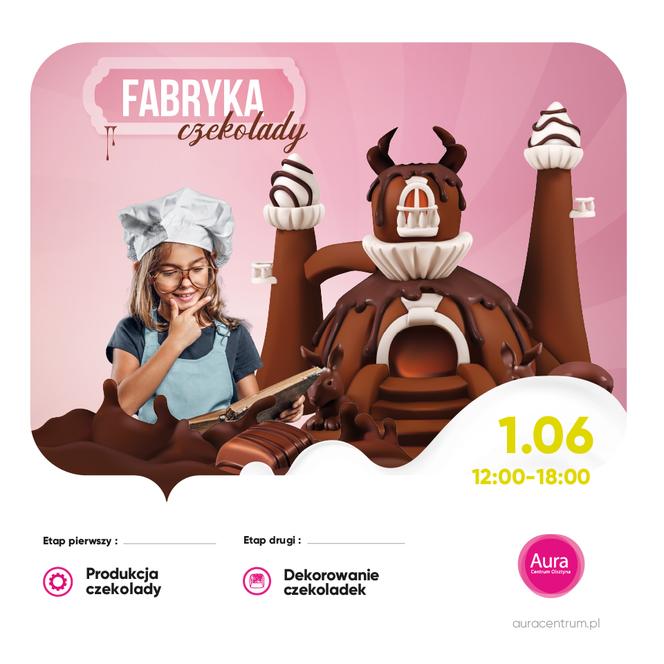 Fabryka czekolady na Dzień Dziecka w Aurze Centrum!
