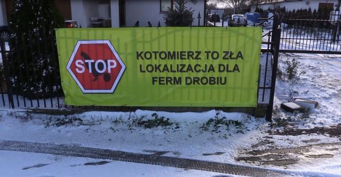 Fermom drobiu mówią "nie"! Mieszkańcy gminy Dobrcz protestują