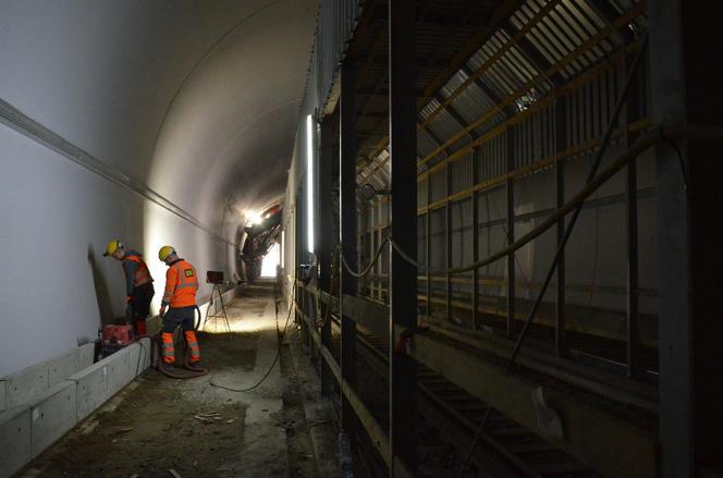 Tunel w Trzcińsku na  linii Wrocław – Jelenia Góra 