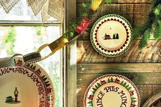 Dom ubrany na Boże Narodzenie